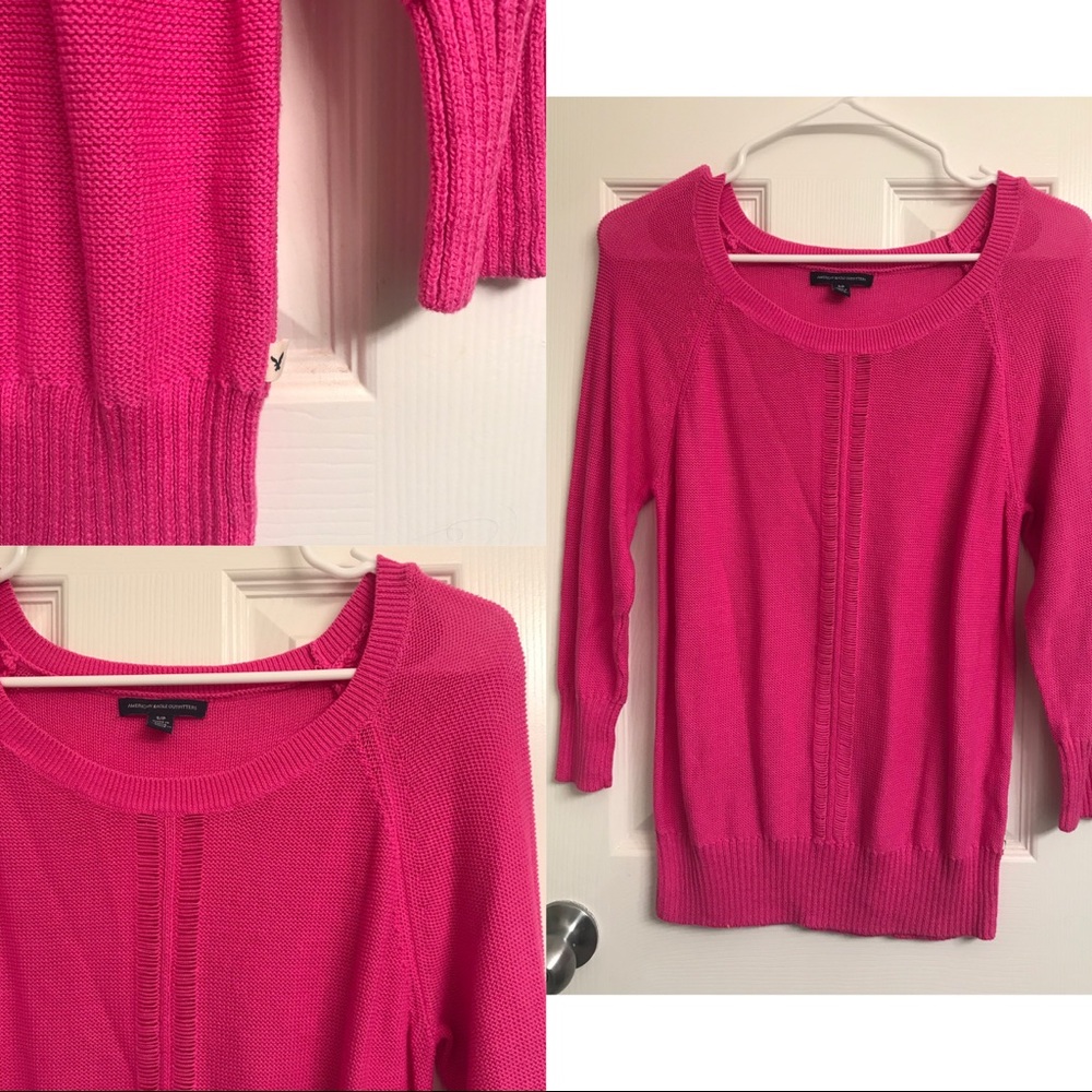 American Eagle Pink Sweater